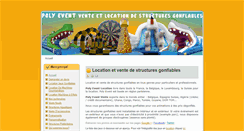 Desktop Screenshot of jeux-gonflables.net